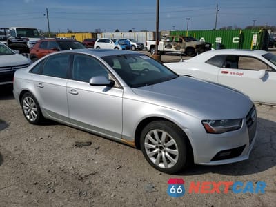 Czwarte zdjęcie samochodu z boku: 2014 AUDI A4 PREMIUM VIN:WAUBFAFL3EN004095 - miniatura