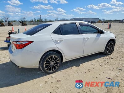 Trzecie zdjęcie samochodu z tyłu: 2016 TOYOTA COROLLA S PLUS VIN:5YFBURHEXGP391563 - miniatura