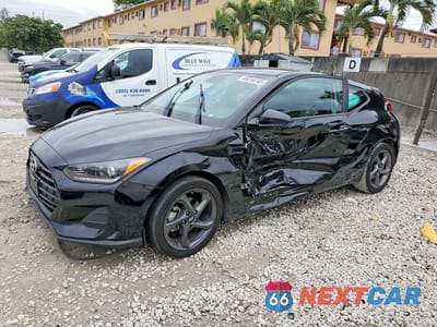 2019 HYUNDAI VELOSTER 2.0L KMHTG6AF3KU009216 - główne zdjęcie licytacji z USA - miniatura