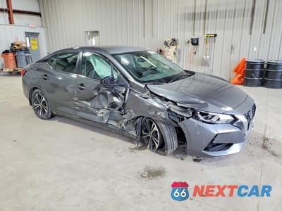 Czwarte zdjęcie samochodu z boku: 2022 NISSAN SENTRA SV VIN:3N1AB8CV5NY275190 - miniatura