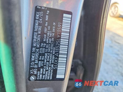 Zdjęcie 13 z 13 samochodu: 2005 BMW X5 3.0I VIN:5UXFA13525LY13591 - miniatura
