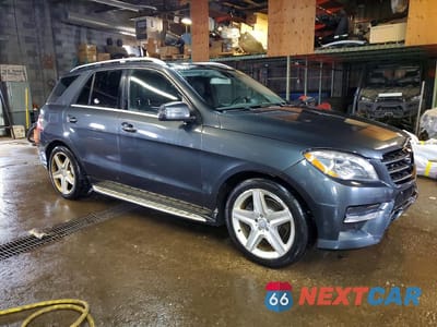 Czwarte zdjęcie samochodu z boku: 2014 MERCEDES-BENZ ML 350 BLUETEC VIN:4JGDA2EB0EA340055 - miniatura