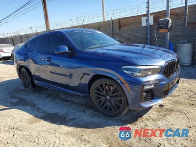 Czwarte zdjęcie samochodu z boku: 2021 BMW X6 SDRIVE 40I VIN:5UXCY4C04M9F36459 - miniatura