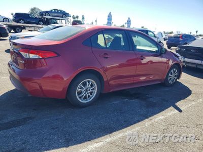 Trzecie zdjęcie samochodu z tyłu: 2022 TOYOTA COROLLA HYBRID LE VIN:JTDEAMDE0NJ036949 - miniatura
