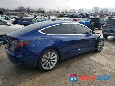 Trzecie zdjęcie samochodu z tyłu: 2020 TESLA MODEL 3 VIN:5YJ3E1EB7LF620512 - miniatura