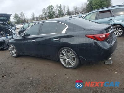 Drugie zdjęcie samochodu z przodu: 2022 INFINITI Q50 SENSORY VIN:JN1EV7CRXNM340589 - miniatura