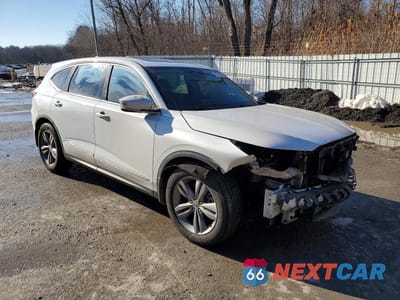 Czwarte zdjęcie samochodu z boku: 2022 ACURA MDX VIN:5J8YD9H33NL005968 - miniatura