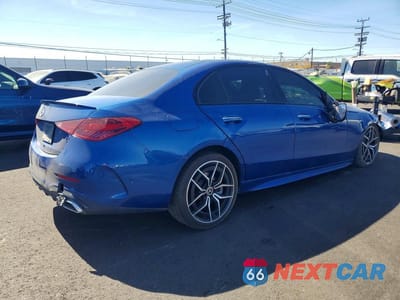 Trzecie zdjęcie samochodu z tyłu: 2023 MERCEDES-BENZ C 300 VIN:W1KAF4GB9PR087779 - miniatura