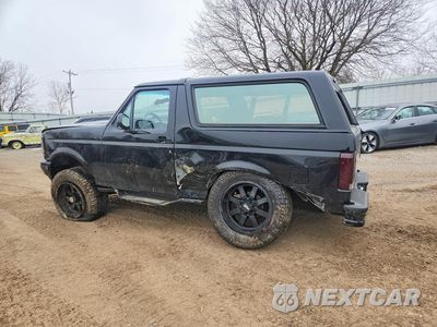 Drugie zdjęcie samochodu z przodu: 1995 FORD BRONCO U100 VIN:1FMEU15H1SLA27185 - miniatura