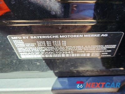 Zdjęcie 12 z 12 samochodu: 2024 BMW 530 XI VIN:WBA53FJ05RCT03945 - miniatura