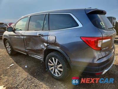 Drugie zdjęcie samochodu z przodu: 2019 HONDA PILOT EXL VIN:5FNYF6H51KB093541 - miniatura