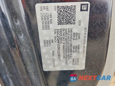 Zdjęcie 13 z 13 samochodu: 2019 CHEV EXPRESS G3500 VIN:1GCZGHFG2K1159377 - miniatura