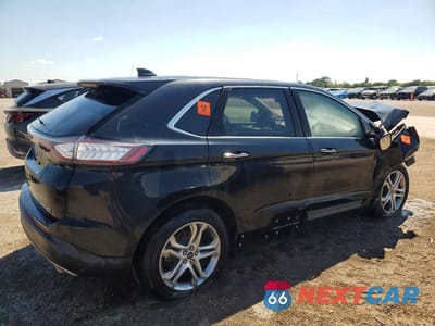Trzecie zdjęcie samochodu z tyłu: 2016 FORD EDGE TITANIUM VIN:2FMPK4K84GBB84088 - miniatura