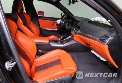 Piąte zdjęcie samochodu w środku: 2021 BMW M3 COMPETITION VIN:WBS33AY01MFK86175 - miniatura