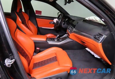 Piąte zdjęcie samochodu w środku: 2021 BMW M3 COMPETITION VIN:WBS33AY01MFK86175 - miniatura