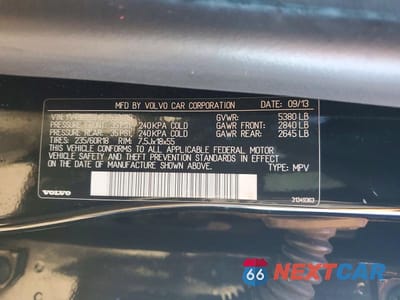 Zdjęcie 13 z 13 samochodu: 2014 VOLVO XC60 T6 VIN:YV4902DZ4E2533019 - miniatura