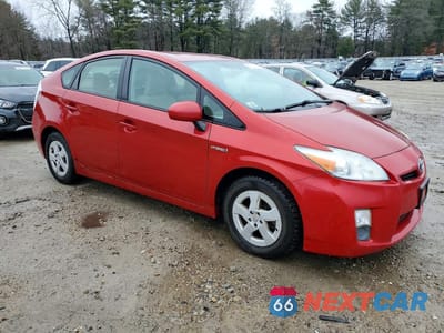 Czwarte zdjęcie samochodu z boku: 2011 TOYOTA PRIUS THREE VIN:JTDKN3DU9B0299371 - miniatura