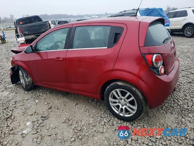 Drugie zdjęcie samochodu z przodu: 2012 CHEVROLET SONIC LT VIN:1G1JC6SH0C4221329 - miniatura