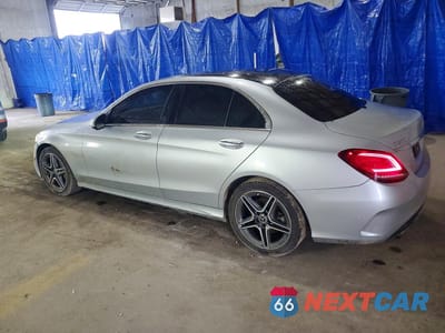 Drugie zdjęcie samochodu z przodu: 2019 MERCEDES-BENZ C 300 4MATIC VIN:WDDWF8EB2KR483089 - miniatura