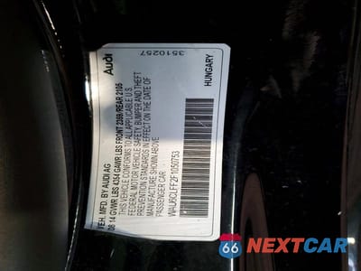 Zdjęcie 12 z 12 samochodu: 2015 AUDI A3 PREMIUM VIN:WAU6CLFF2F1050753 - miniatura