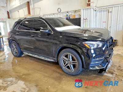 Czwarte zdjęcie samochodu z boku: 2022 MERCEDES-BENZ GLE 450 4MATIC VIN:4JGFB5KB7NA634788 - miniatura