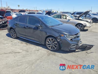 Czwarte zdjęcie samochodu z boku: 2021 TOYOTA COROLLA SE VIN:5YFS4MCE8MP070157 - miniatura
