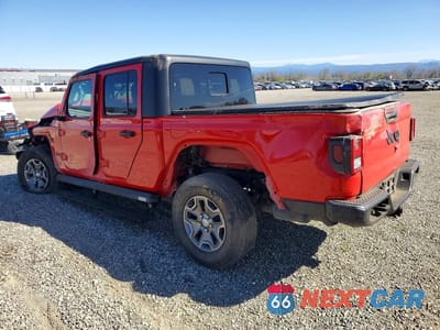 Drugie zdjęcie samochodu z przodu: 2020 JEEP GLADIATOR SPORT VIN:1C6HJTAGXLL108407 - miniatura