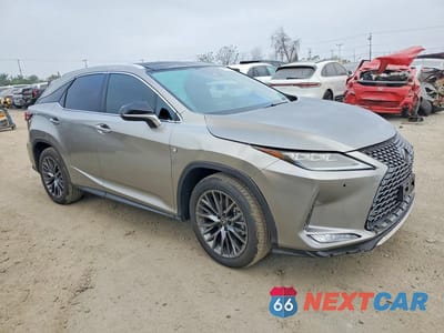 Czwarte zdjęcie samochodu z boku: 2021 LEXUS RX 350 F SPORT HANDLING VIN:2T2YZMDA7MC299206 - miniatura