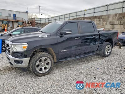 2019 RAM 1500 BIG HORN 1C6SRFFT4KN876084 - główne zdjęcie licytacji z USA - miniatura