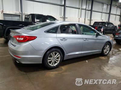 Trzecie zdjęcie samochodu z tyłu: 2017 HYUNDAI SONATA SE VIN:5NPE24AF9HH445281 - miniatura