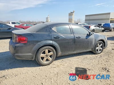 Trzecie zdjęcie samochodu z tyłu: 2012 DODGE AVENGER SXT VIN:1C3CDZCB1CN137222 - miniatura
