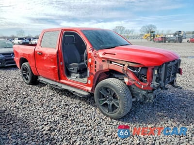Czwarte zdjęcie samochodu z boku: 2024 RAM 1500 BIG HORN VIN:1C6SRFFT3RN188393 - miniatura