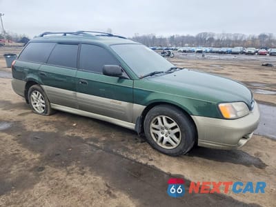 Czwarte zdjęcie samochodu z boku: 2000 SUBARU LEGACY OUTBACK VIN:4S3BH6657Y7610357 - miniatura