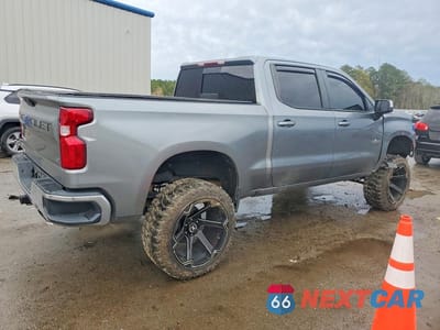 Trzecie zdjęcie samochodu z tyłu: 2019 CHEVROLET SILVERADO K1500 LT VIN:3GCUYDED0KG157765 - miniatura