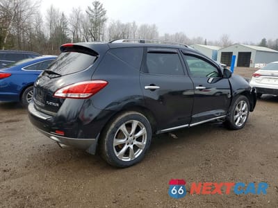 Trzecie zdjęcie samochodu z tyłu: 2013 NISSAN MURANO S VIN:JN8AZ1MW7DW311902 - miniatura
