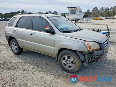 Czwarte zdjęcie samochodu z boku: 2008 KIA SPORTAGE LX VIN:KNDJF724587504493 - miniatura