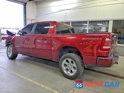 Drugie zdjęcie samochodu z przodu: 2022 RAM 1500 BIG HORN VIN:1C6SRFFTXNN448993 - miniatura