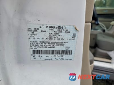 Zdjęcie 13 z 13 samochodu: 2009 FORD ESCAPE HYBRID VIN:1FMCU493X9KA49127 - miniatura