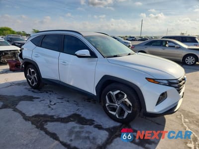 Czwarte zdjęcie samochodu z boku: 2022 HYUNDAI TUCSON SEL VIN:5NMJF3AE4NH115609 - miniatura