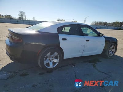 Trzecie zdjęcie samochodu z tyłu: 2021 DODGE CHARGER POLICE RWD 5.7L V8 HEMI VIN:2C3CDXAT1MH529739 - miniatura