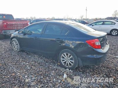 Drugie zdjęcie samochodu z przodu: 2012 HONDA CIVIC EX VIN:19XFB2F80CE100284 - miniatura