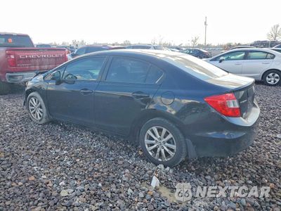 Drugie zdjęcie samochodu z przodu: 2012 HONDA CIVIC EX VIN:19XFB2F80CE100284 - miniatura