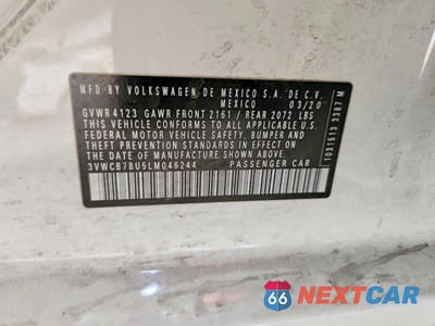 Zdjęcie 13 z 13 samochodu: 2020 VOLKSWAGEN JETTA S VIN:3VWCB7BU5LM046244 - miniatura