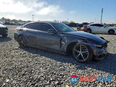 Czwarte zdjęcie samochodu z boku: 2019 BMW 430I GRAN COUPE VIN:WBA4J1C54KBM17928 - miniatura