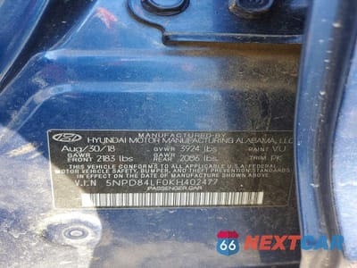 Zdjęcie 12 z 12 samochodu: 2019 HYUNDAI ELANTRA SEL VIN:5NPD84LF0KH402477 - miniatura