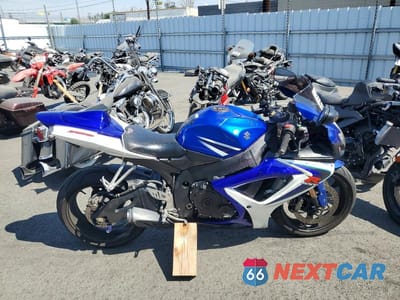 2007 SUZUKI GSX-R750 JS1GR7KA272107224 - główne zdjęcie licytacji z USA - miniatura