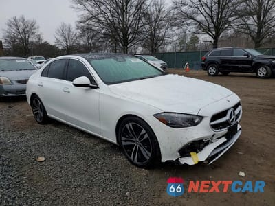Czwarte zdjęcie samochodu z boku: 2022 MERCEDES-BENZ C 300 4MATIC VIN:W1KAF4HB1NR051452 - miniatura