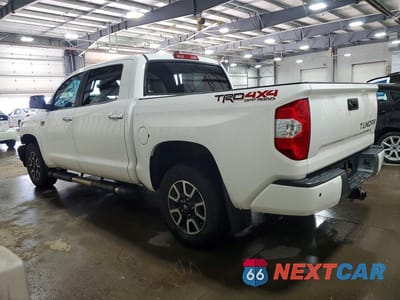 Drugie zdjęcie samochodu z przodu: 2020 TOYOTA TUNDRA 1794 EDITION VIN:5TFAY5F16LX918325 - miniatura