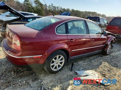 Trzecie zdjęcie samochodu z tyłu: 2004 VOLKSWAGEN PASSAT GLS VIN:WVWPD63B04E129254 - miniatura