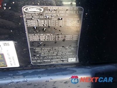 Zdjęcie 13 z 13 samochodu: 2021 LAND ROVER DEFENDER 110 X-DYNAMIC HSE VIN:SALE37RUXM2045882 - miniatura